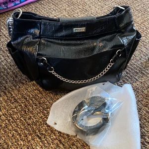 NEW large MICHE purse shoulder bag w extra strap